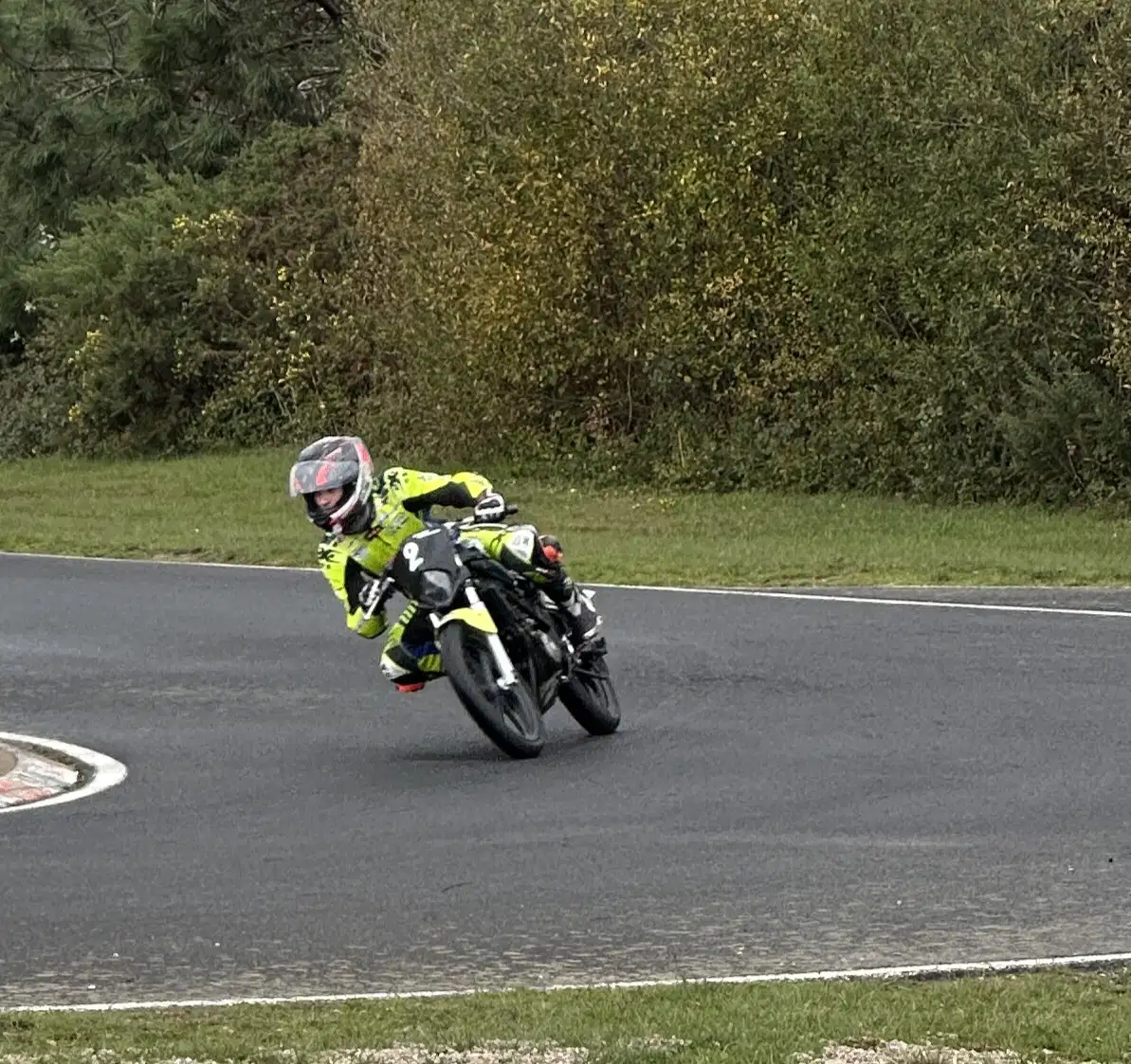 Passion et progression en moto